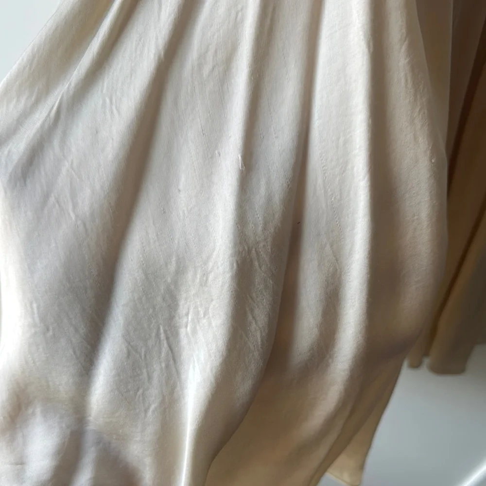 Indah Cream Spaghetti Strap Dress - Picture 12 of 14